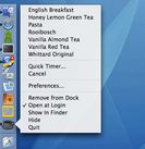 Main interface (Dock menu)
