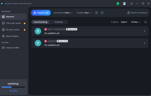 EaseUs Video Downloader screenshot 1