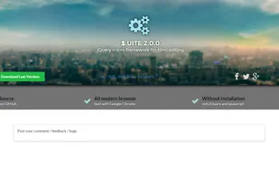 $.uite HTML editor screenshot 1