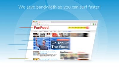 We save bandwidth so you can surf faster