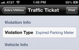 Zebra Utilities screenshot 2
