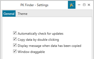 PK Finder screenshot 1