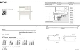 Examples of furniture drawings