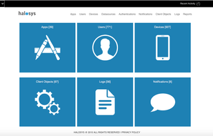 Halosys screenshot 1