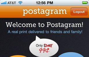 Postagram screenshot 1