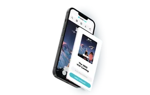 The lead capture form which helps to collect important leads for your next email marketing strategy