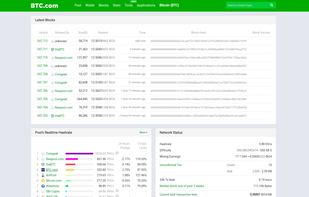 BTC.com - Bitcoin Explorer screenshot 2