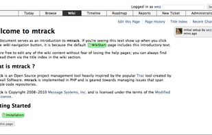Mtrack screenshot 1
