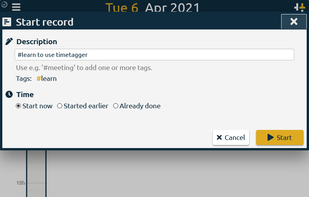 TimeTagger screenshot 1