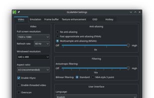 Rosalie's Mupen GUI (RMG) screenshot 1