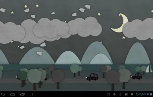 Paperland Live Wallpaper screenshot 1