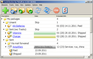 TrackChecker screenshot 3