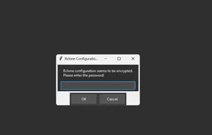 Rclone GUI screenshot 3