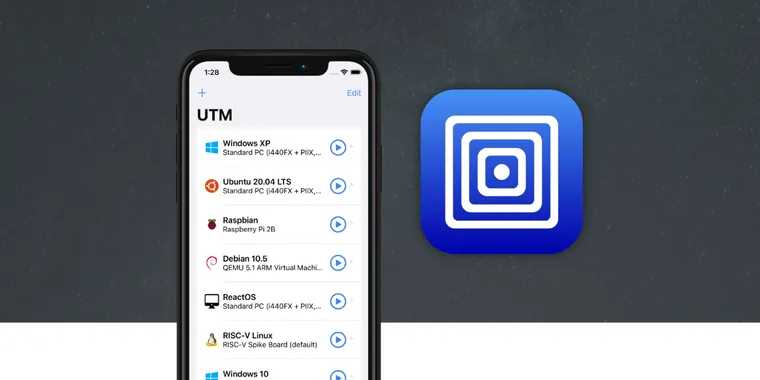 UTM PC emulator is now on iOS and visionOS App Stores, bringing virtual machines to iPhone image