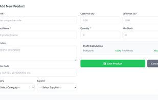 ShopLite POS screenshot 3