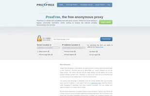 ProxFree screenshot 1