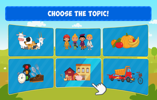 The Blue Tractor: Games for Kids screenshot 1