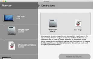 Winclone screenshot 1