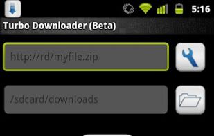 Turbo Downloader screenshot 1