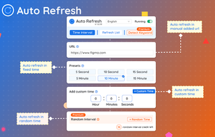 Auto Refresh Page screenshot 1