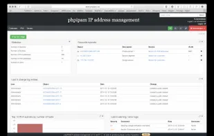 phpIPAM screenshot 1