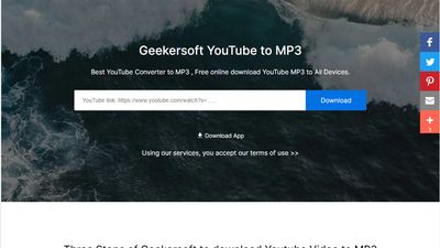 Geekersoft YouTube to MP3
