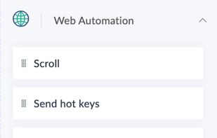 Web automation