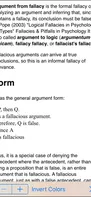 Fallacies of Logic screenshot 3