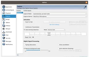 NoiseTorch screenshot 1