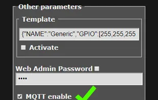 Configuration - Other parameters