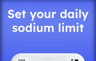Low Sodium Intake Tracker screenshot 3