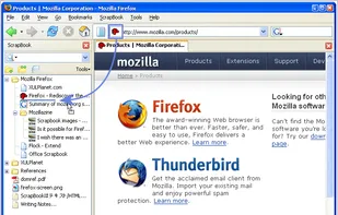 Save Web page by drag-and-drop favicon in the location bar