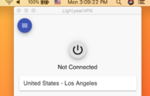 LightyearVPN screenshot 1