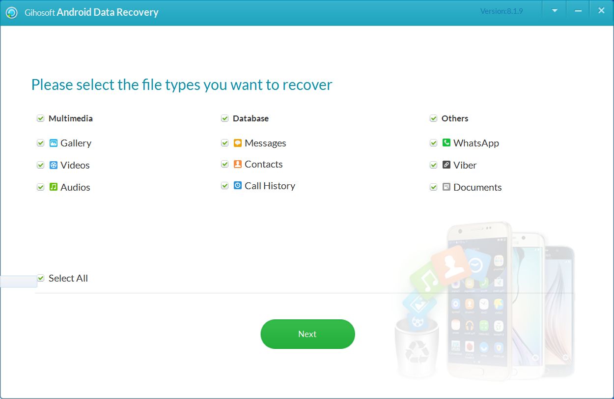 Gihosoft Free Android Data Recovery