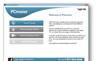 PCmover screenshot 1