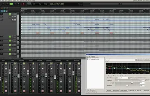 Full screen in Linux with inline MIDI editor using REA Evolution theme