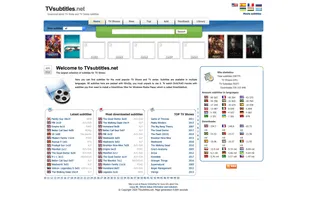TVsubtitles.net screenshot 1