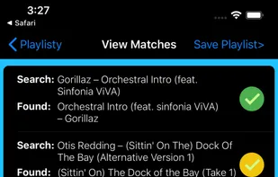 Playlisty screenshot 1