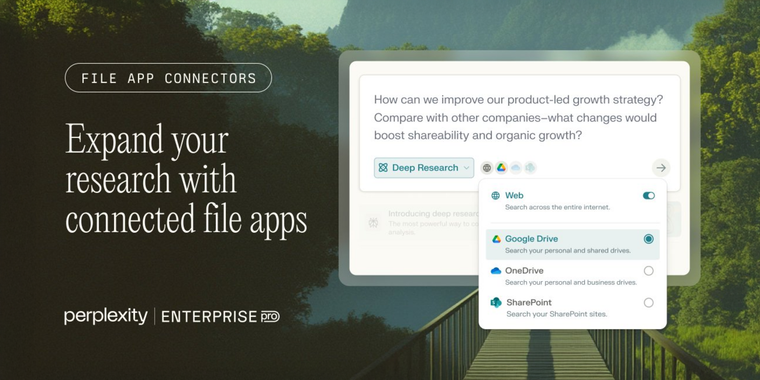Perplexity launches deep research tool for enterprise data analysis integration image
