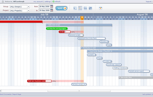 Timeline view (Gantt)
