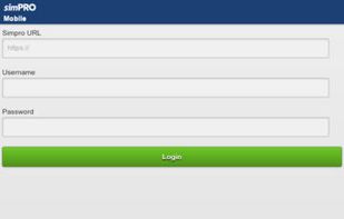simPRO Connect screenshot 1