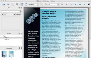 DjView4 screenshot 1