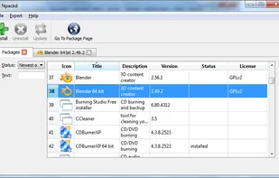 Npackd screenshot 1