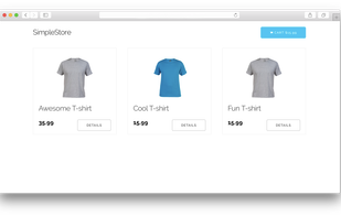 SimpleStore screenshot 2