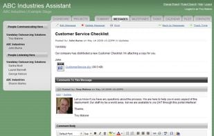 Manage your messaging. Reply to system messages directly without logging in.