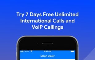 Moon Dialer: VoIP & WiFi Calls screenshot 2