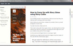 Moopato Website Builder screenshot 3