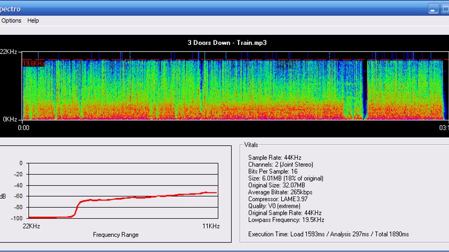 Spectro Freeware audio file analyzer for AlternativeTo