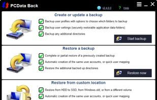 PC Data Back screenshot 1