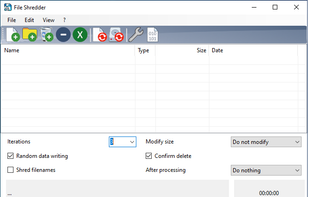 Alternate File Shredder screenshot 1